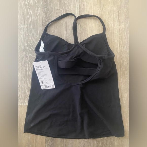 Athleta Vinyasa Support Top Black size‎ XS - Picture 2 of 3